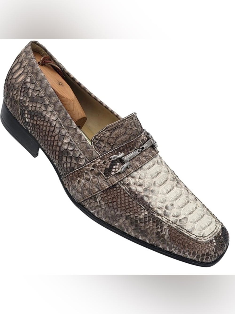 David X Authentic Python Loafers 13